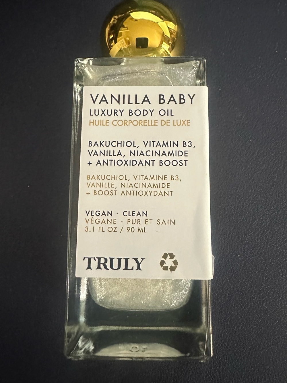 Truly Vanilla Baby Luxury Body Oil — 90ML
